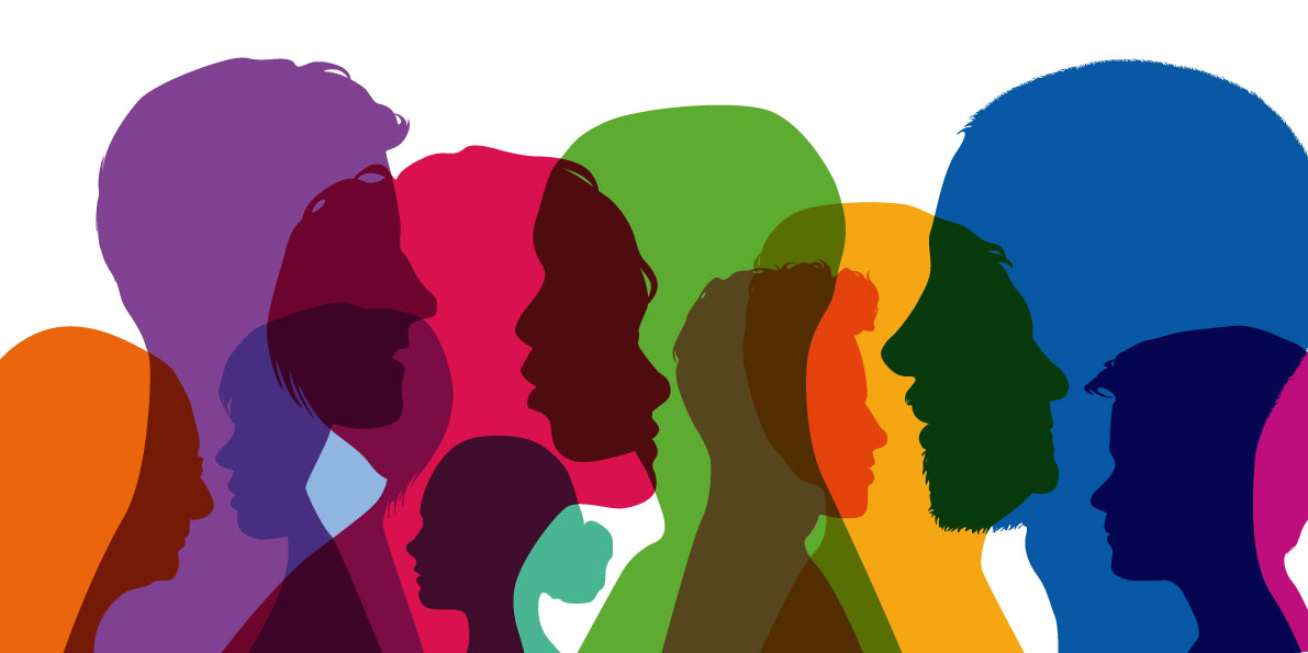 Equity, diversity and inclusion illustration Equity, diversity and inclusion illustration